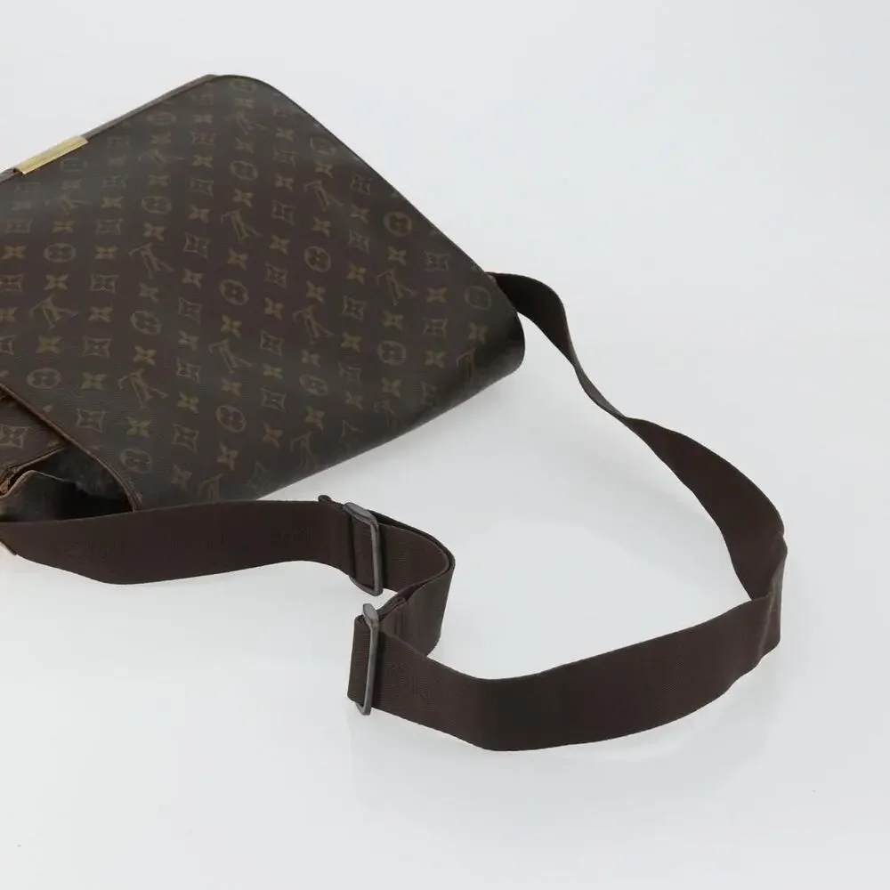 Louis Vuitton Monogram Abbesses Shoulder Bag Brown
